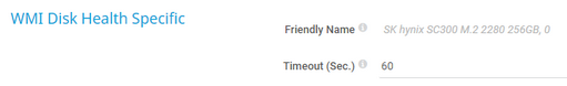 WMI Disk Health Specific WMI Disk Health Specific